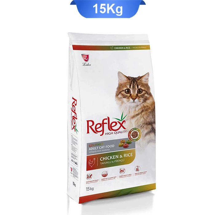 Reflex Multicolor Cat Food غذای گربه رفلکس مولتی کالر ۱۵ کیلویی