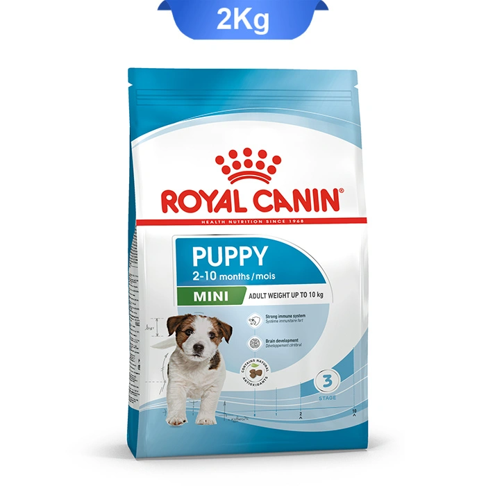 mini_puppy_royall غذای خشک مینی پاپی رویال کنین طعم مرغ و برنج