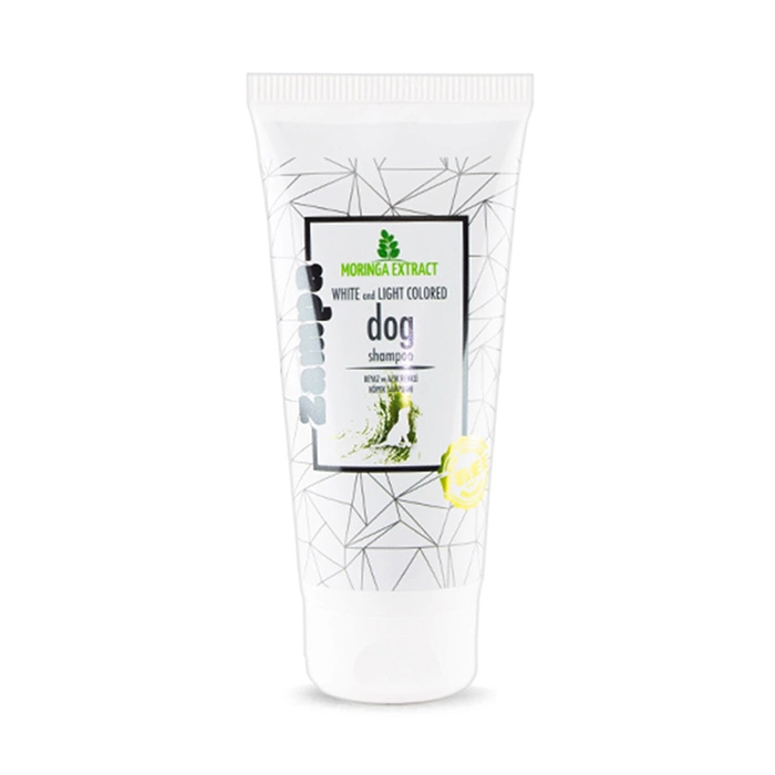 شامپو-سگ-زامپا-مناسب-سگ-های-رنگ-روشن-۲۰۰میل شامپو سگ زامپا مناسب سگ های رنگ روشن زامپا (Zampa) 200 میل - Image 1