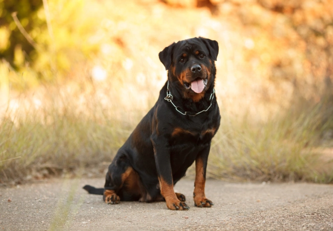 سگ با نژاد روتوایلر