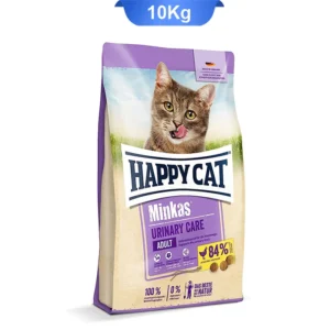 غذای گربه هپی کت یورینری ۱۰ کیلویی طعم مرغ | Happycat Minkas Urinary