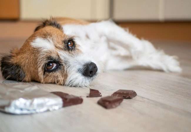 مسمومیت غذایی سگ