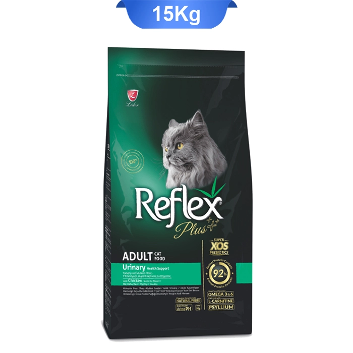 urinary_reflex15 غذای خشک رفلکس پلاس یورینری 15 کیلویی طعم مرغ