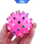 اسباب بازی توپ سگ و گربه خاردار صدا دار طرح کرونا کوچک