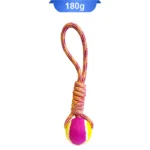 اسباب بازی توپ طناب دار سگ (طول 32 سانتی متری) کد 106042