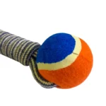 اسباب بازی توپ طناب دار سگ (طول 32 سانتی متری) کد 106042 - Image 4