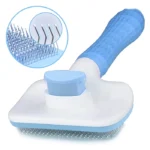 برس سگ و گربه به همراه دکمه تخلیه مو مستطیل کد 106010 - Image 4