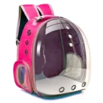 باکس کوله پشتی طلق دار گربه و سگ سایز کوچک مدل فضایی کد 106021 - Image 3