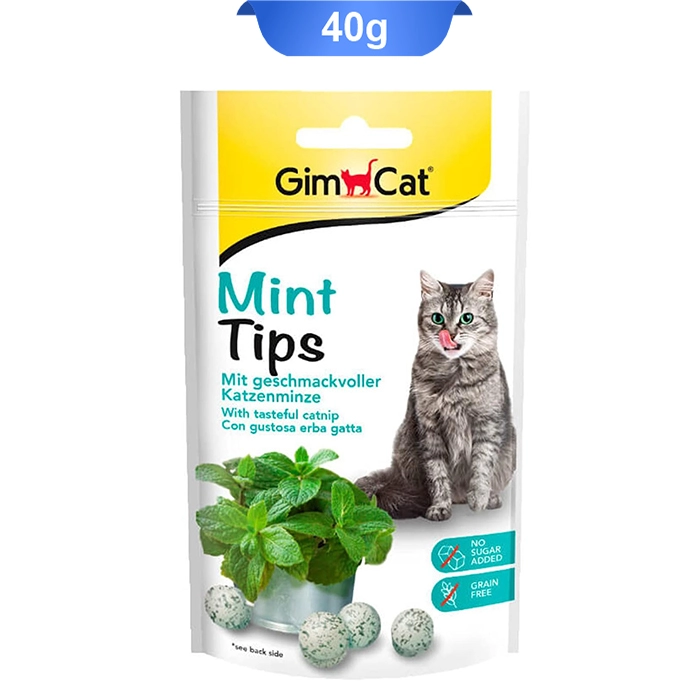 catnip قرص کت نیپ گربه 65 عددی جیم کت (GimCat) وزن 40 گرم کد 112027 - Image 1