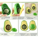 آبنبات دیواری گربه طعم کت نیپ طرح آووکادو کد 106038 - Image 3