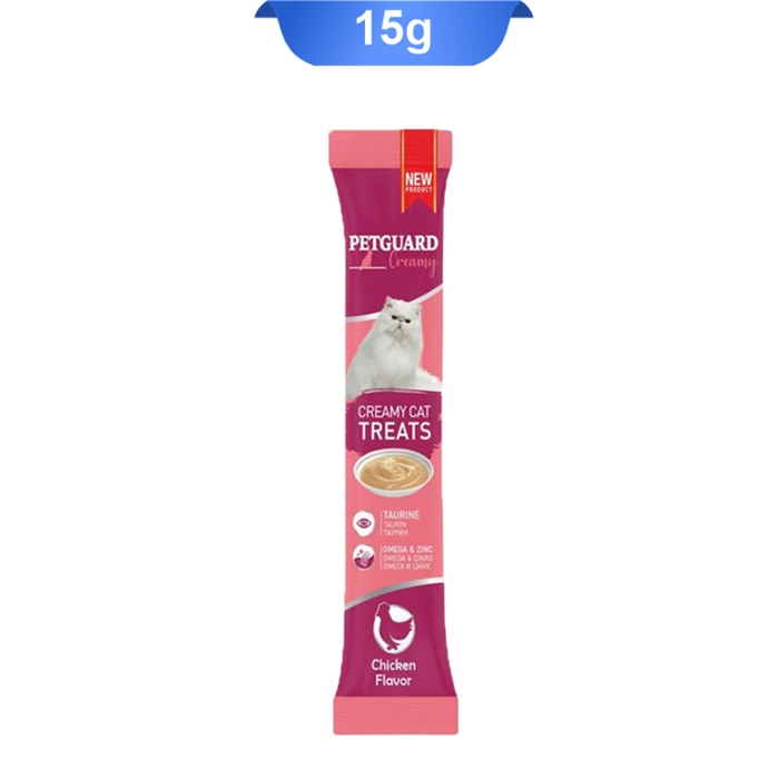 chicken بستنی گربه طعم مرغ پت گارد (PetGuard) وزن 15 گرم کد 108010 - Image 1