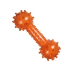 اسباب بازی دندانی خاردار سگ زنگوله دار مدل دمبل - Image 2