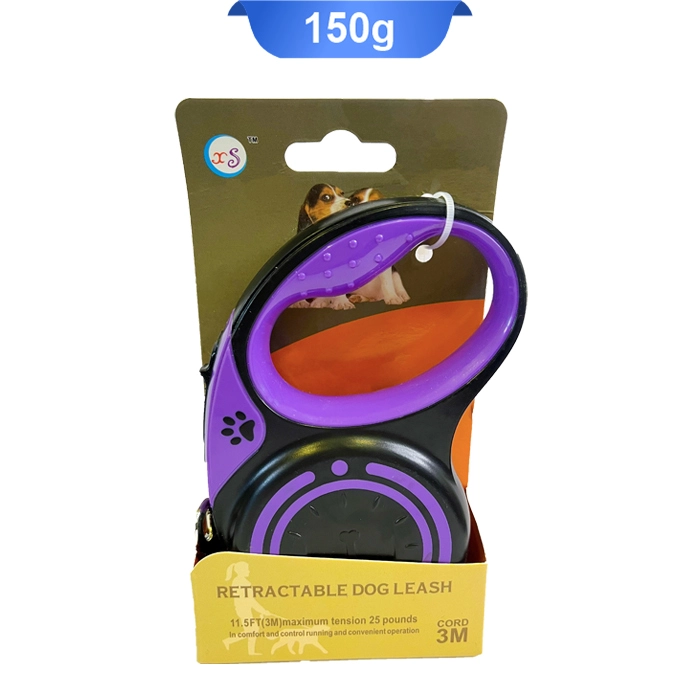 ghalade3 بند قلاده 3 متری سگ با قابلیت جمع شدن مدل پنجه XS کد 106028 - Image 1