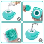 لیف سگ و گربه سیلیکونی مخزن دار کد 106006 - Image 2