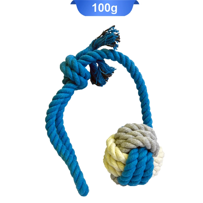 model ball اسباب بازی طنابی سگ مدل توپی (طول 32 سانتی متری) کد 106041 - Image 1