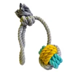 اسباب بازی طنابی سگ مدل توپی (طول 32 سانتی متری) کد 106041 - Image 3