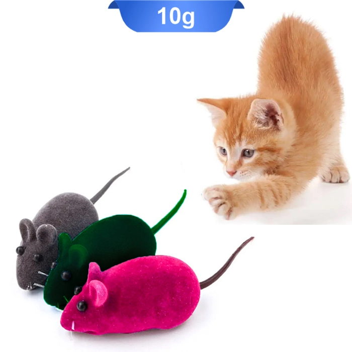 moosh3 اسباب بازی موش مخملی گربه 4 عددی کد 106034 - Image 1