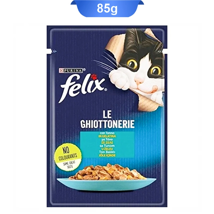 ton پوچ گربه طعم ماهی تن فلیکس (Felix) وزن 85 گرم - Image 1