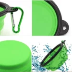 ظرف آب و غذای تاشو مسافرتی سگ و گربه کد 106022 - Image 11