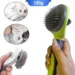 برس سگ و گربه به همراه دکمه تخلیه دار کد 106054