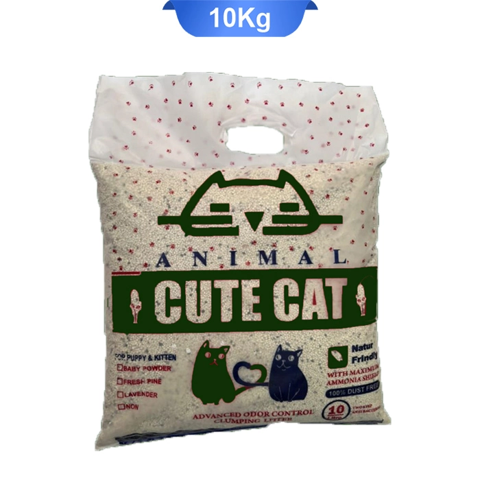 geranol carbon خاک بستر گربه کیوت کت گرانول کربن دار وزن 10 کیلوگرم کد 113003 - Image 1