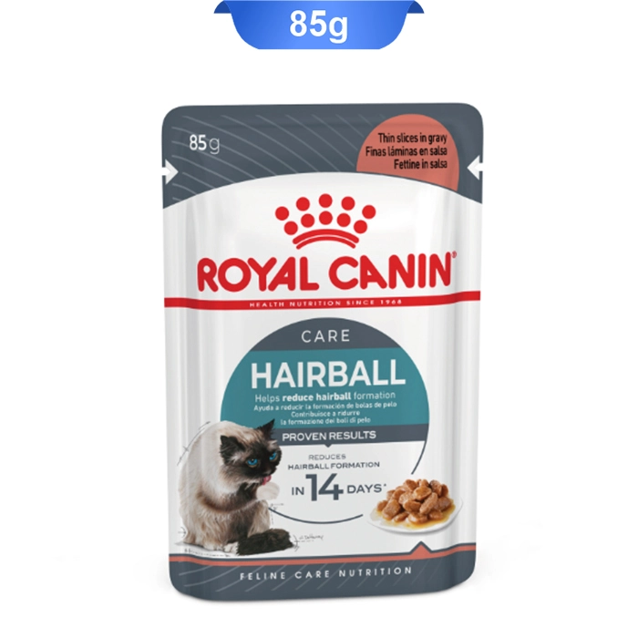 hairball_care پوچ گربه حذف موهای گلوله شده مدل هیربال رویال کنین (Hairball) وزن 85 گرم - Image 1