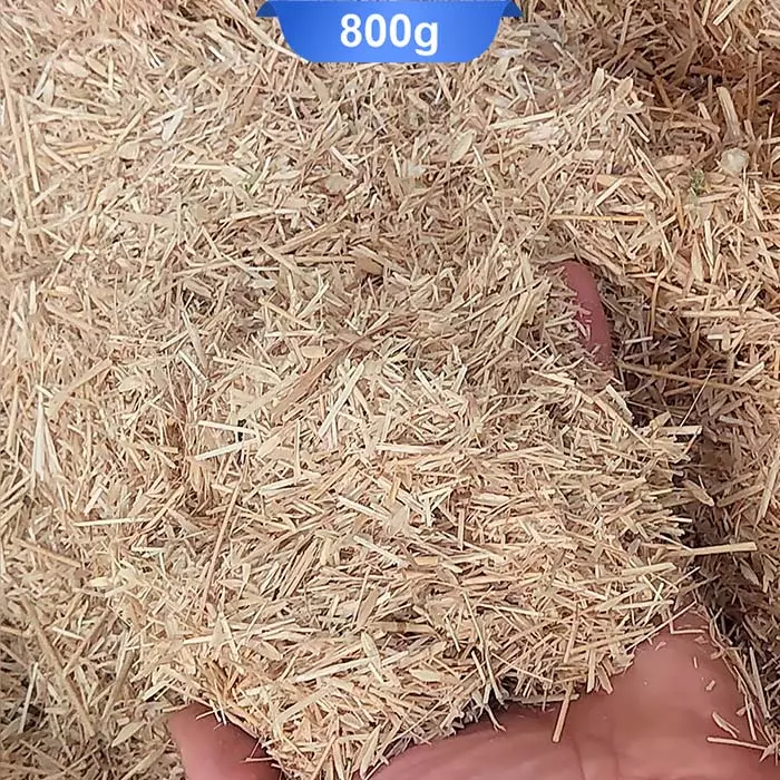 olufe کاه و علوفه برای بستر خرگوش و همستر وزن 800 گرم - Image 1