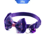 قلاده زنگوله دار گربه و سگ نژاد کوچک طرح پاپیون