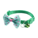 قلاده زنگوله دار گربه و سگ نژاد کوچک طرح پاپیون - Image 3