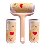 رول پرزگیر موی سگ و گربه 50 برگی به همراه 2 عدد یدکی کد 106061 - Image 4