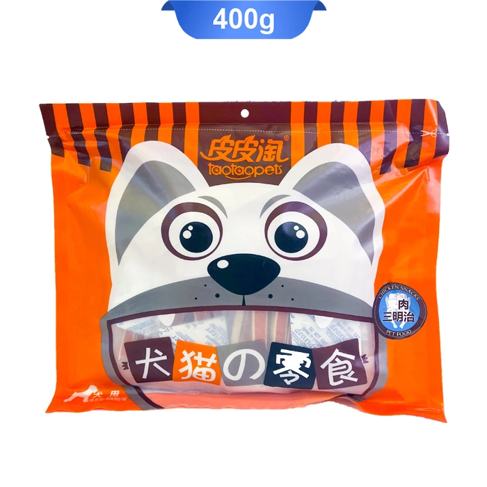 sandwich تشویقی سگ طعم مرغ مدل ساندویچی تاوتاو (Taotaopets) وزن 400 گرم کد 104056 - Image 1