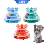 اسباب بازی گربه برج 3 طبقه به همراه 2 عدد زنگوله کد 106066