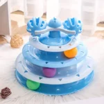 اسباب بازی گربه برج 3 طبقه به همراه 2 عدد زنگوله کد 106066 - Image 2