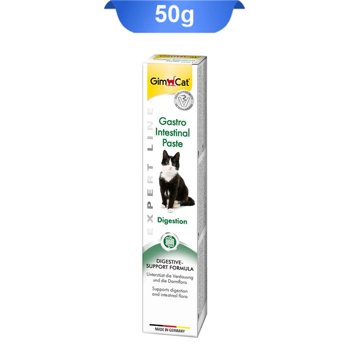 gastro خمیر گربه حمایت از دستگاه گوارش مدل گسترو جیم کت (GimCat) وزن 50 گرم کد 112045 - Image 1