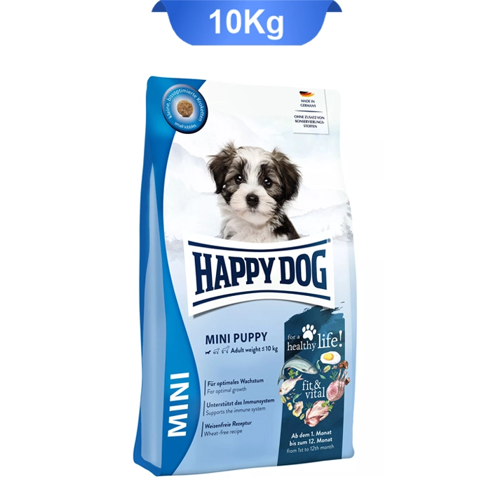 mini_puppy غذای خشک توله سگ نژاد کوچک هپی داگ مینی پاپی