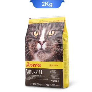غذای خشک گربه عقیم شده جوسرا نیچرله وزن 2 کیلوگرم طعم مرغ و ماهی| Naturelle Josera