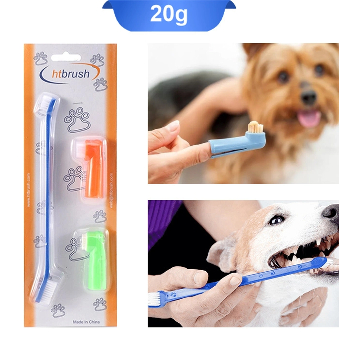 mesvak 3add پک مسواک 3 عددی سگ و گربه (HtBrush) وزن 20 گرم کد 106069 - Image 1