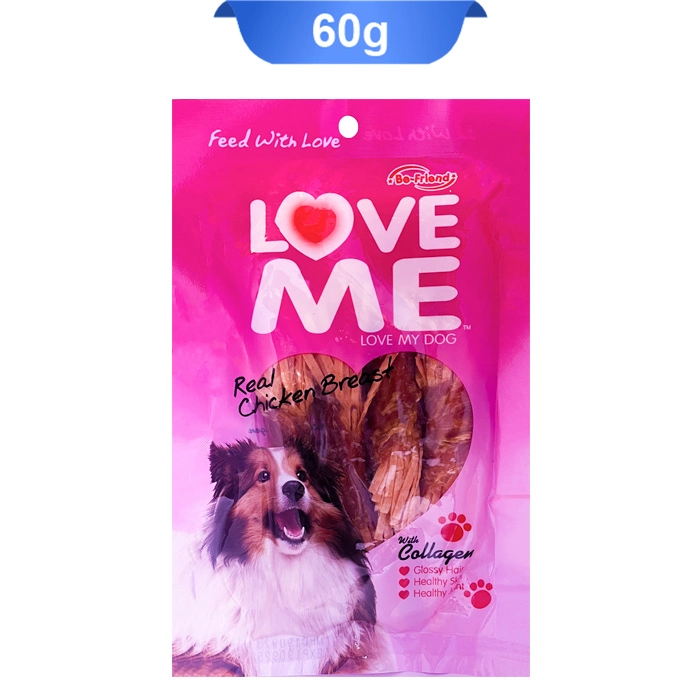 reshteie تشویقی سگ لاومی مدل رشته ای طعم هویج و مرغ (Love Me) وزن 60 گرم کد 104065 - Image 1