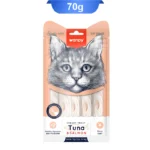 بستنی گربه ونپی طعم ماهی تن و سالمون بسته ۵ عددی | Wanpy Creamy Treat Tuna & Salmon