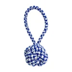 اسباب بازی طنابی سگ مدل توپی (طول 20 سانتی متری) کد 106078 - Image 2