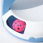 اسباب بازی گربه برج تک طبقه به همراه توپ زنگوله دار و میله ی پردار کد 106070 - Image 4