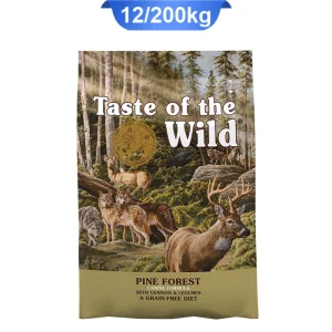 غذای خشک سگ بالغ تیست آف د وایلد طعم گوشت گوزن و حبوبات وزن 2 کیلوگرم| Taste Of The Wild Pine Forest