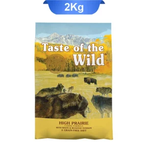 غذای خشک سگ بالغ تیست آف د وایلد طعم گوشت شکار گاومیش