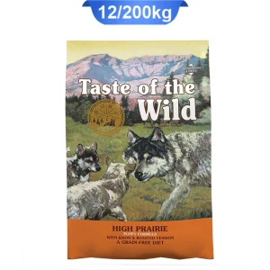 غذا خشک توله سگ تیست آف د وایلد طعم گوشت شکار گاومیش تیست آف د وایلد | Taste of the Wild High Prairie Puppy