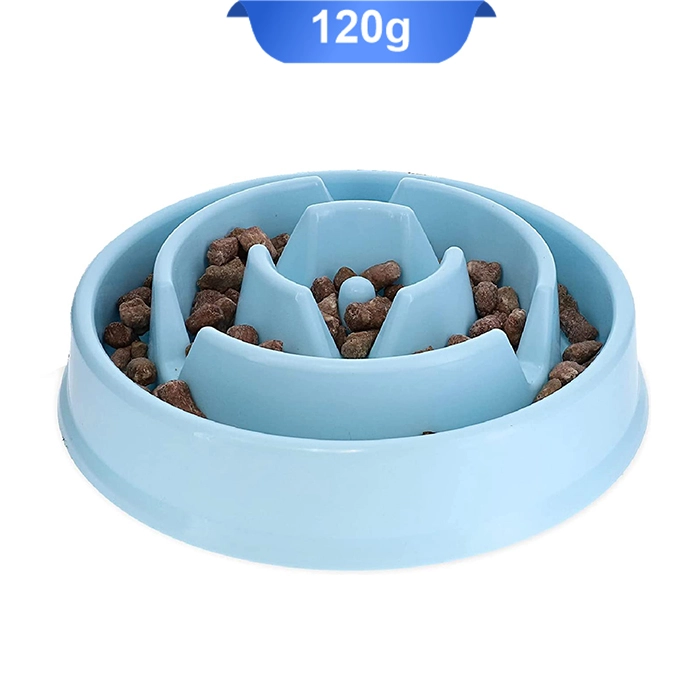 zarf_aram_khor ظرف غذای آرام خور سگ و گربه مدل گل کد 106076 - Image 1