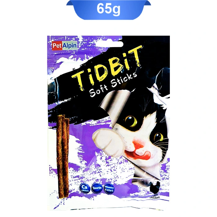 chicken_cat تشویقی مدادی گربه طعم مرغ تیدبیت (TidBit) وزن 65 گرم کد 105036 - Image 1
