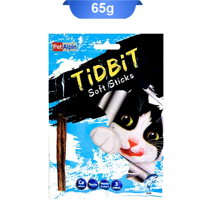 fish_cat تشویقی مدادی گربه طعم ماهی تیدبیت (TidBit) وزن 65 گرم کد 105038 - Image 1