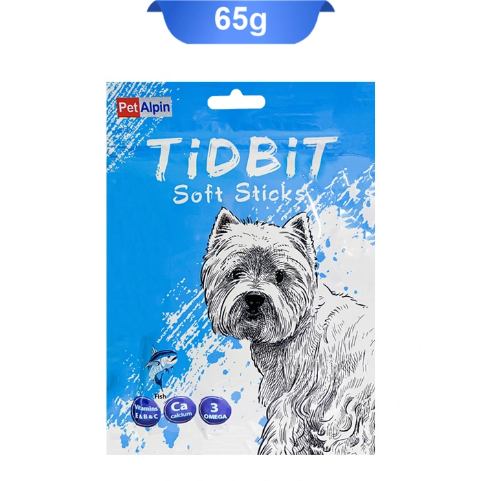 fish_dog تشویقی مدادی سگ طعم ماهی تیدبیت (TidBit) وزن 65 گرم کد 104072 - Image 1