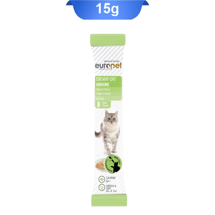 malt بستنی مالت گربه بالغ یوروپت (Europet) وزن 15 گرم کد 108018 - Image 1