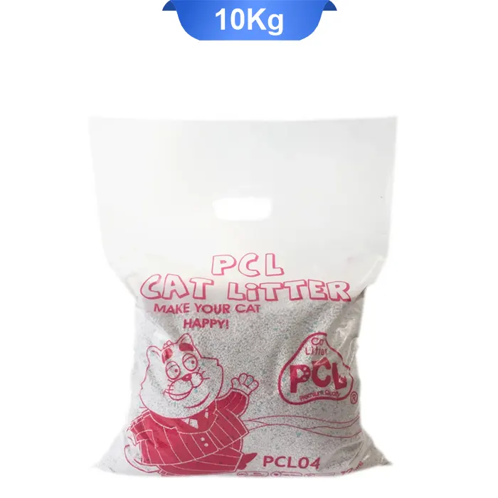 PCL1 خاک بستر گربه برند پی سی ال دانه رنگی با جذب بالا مدل 04 PCL وزن 10 کیلوگرم - Image 1